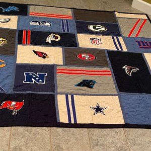 NFL Quilt & Sheet Set (Queen) Pottery Barn Teen